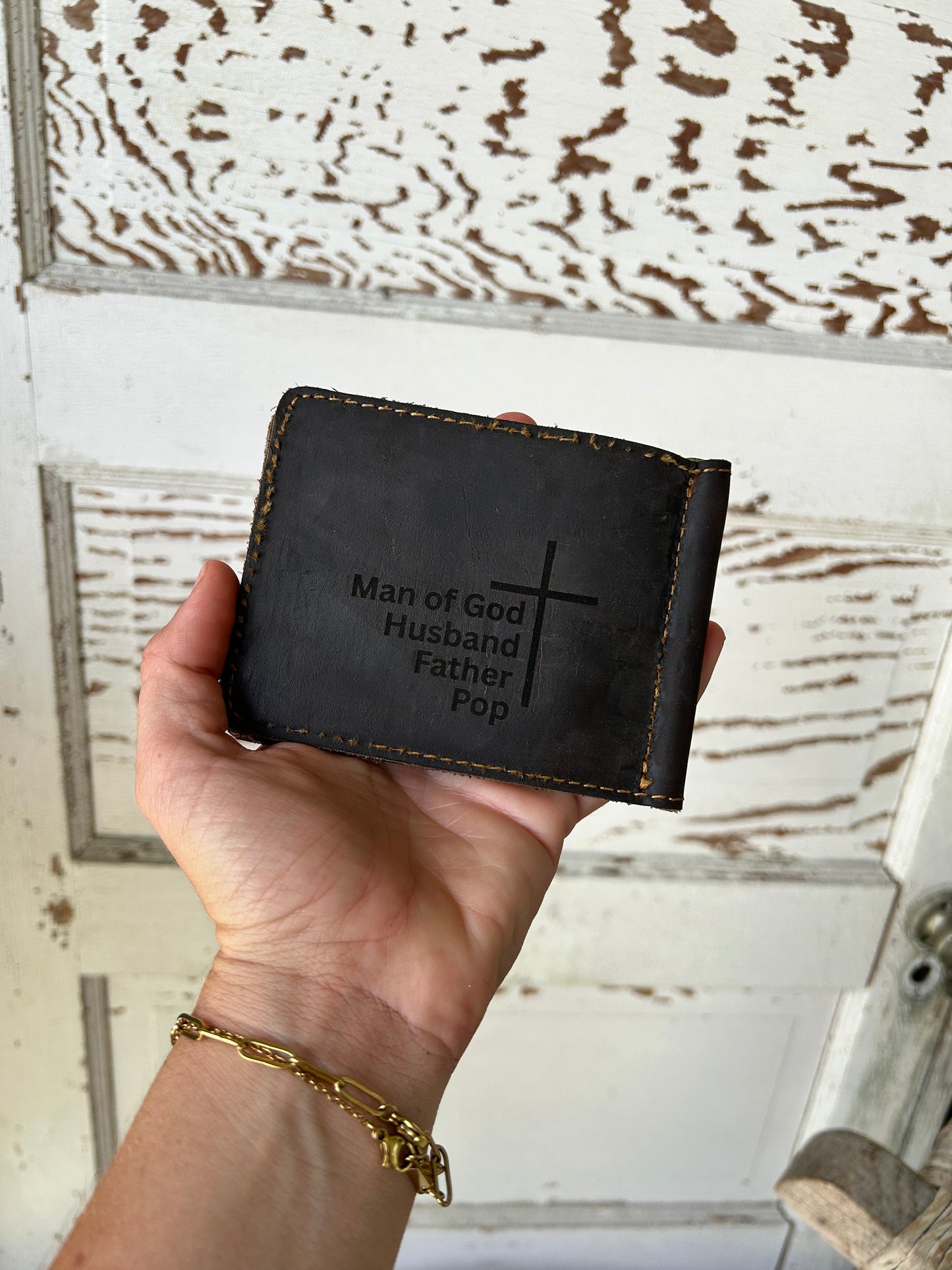 Leather Bi-Fold Wallet