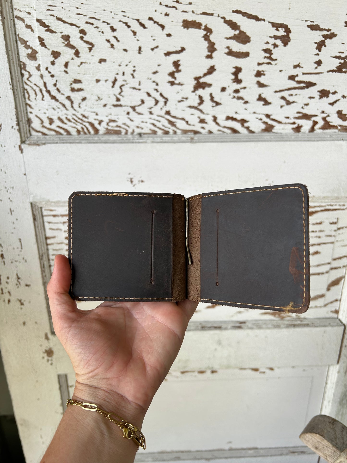 Leather Bi-Fold Wallet