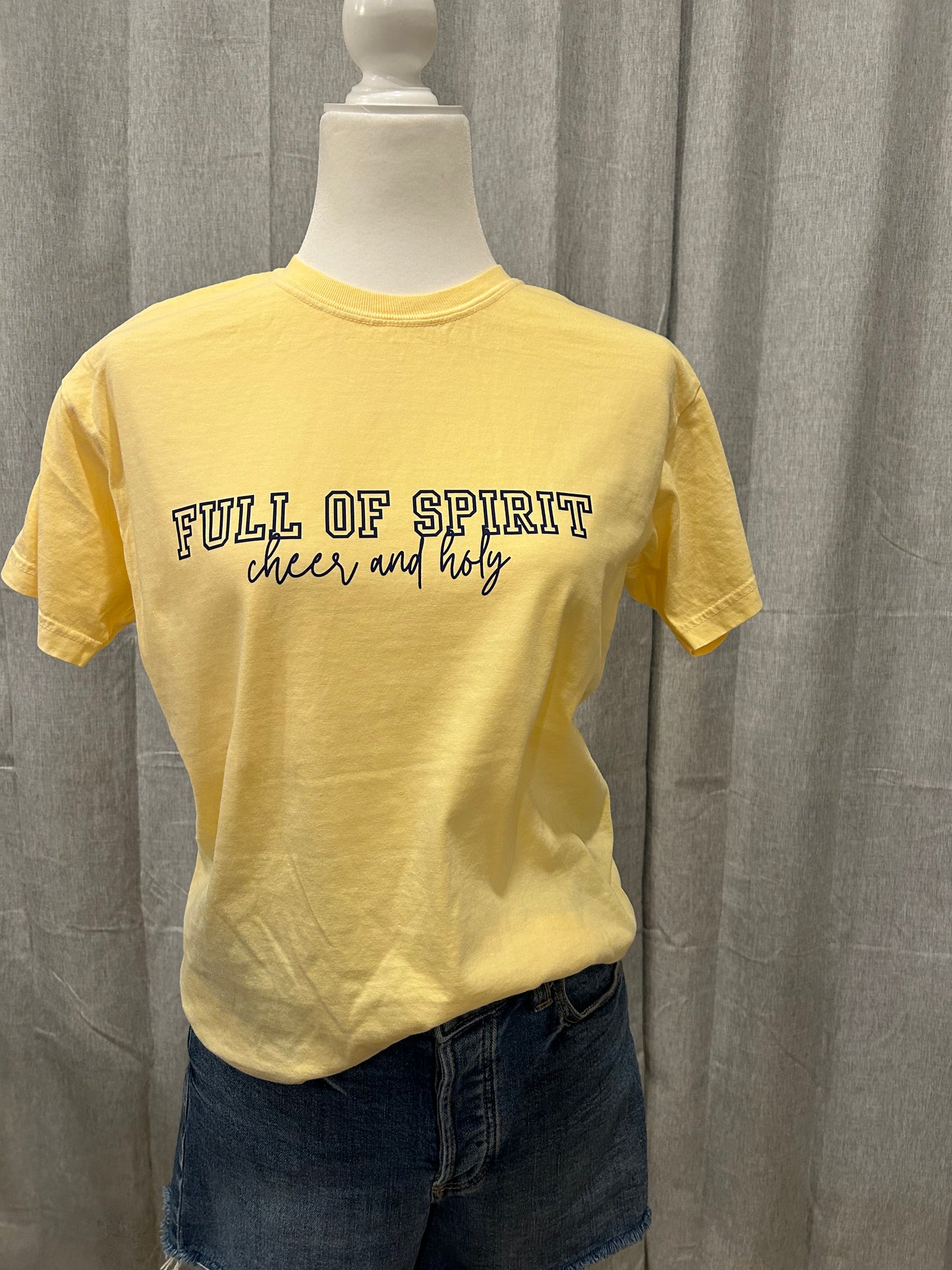 Full of Spirit – Cheer & Holy Tee