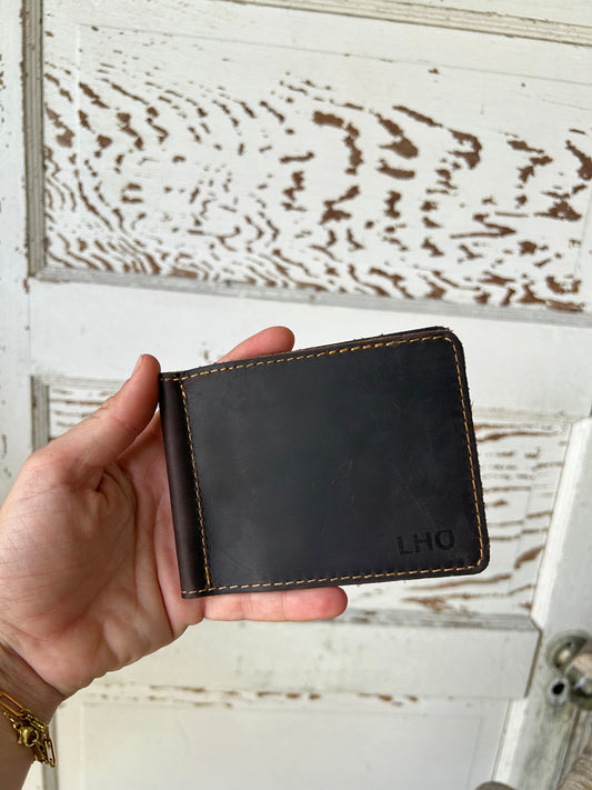 Leather Bi-Fold Wallet