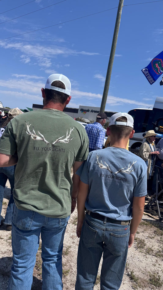 Fix Your Sights, Men's Christian Hunting Shirt