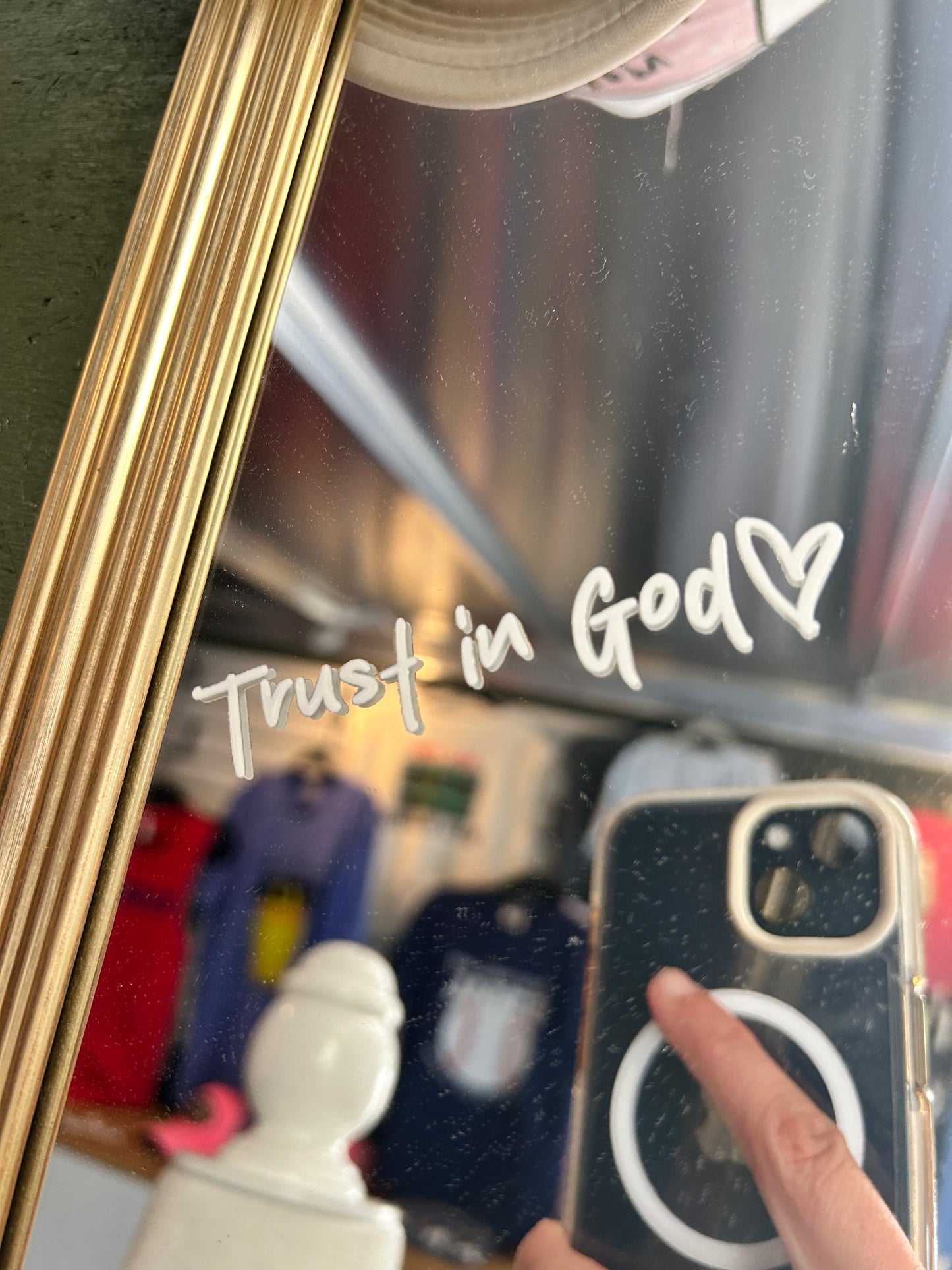 Mirror Decal - Trust in God