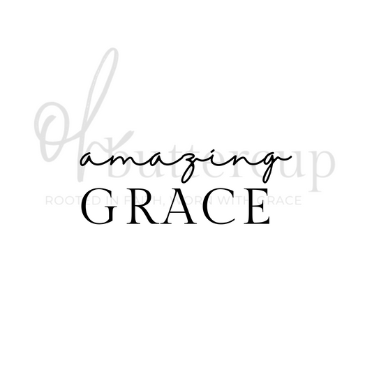 Amazing Grace - Black