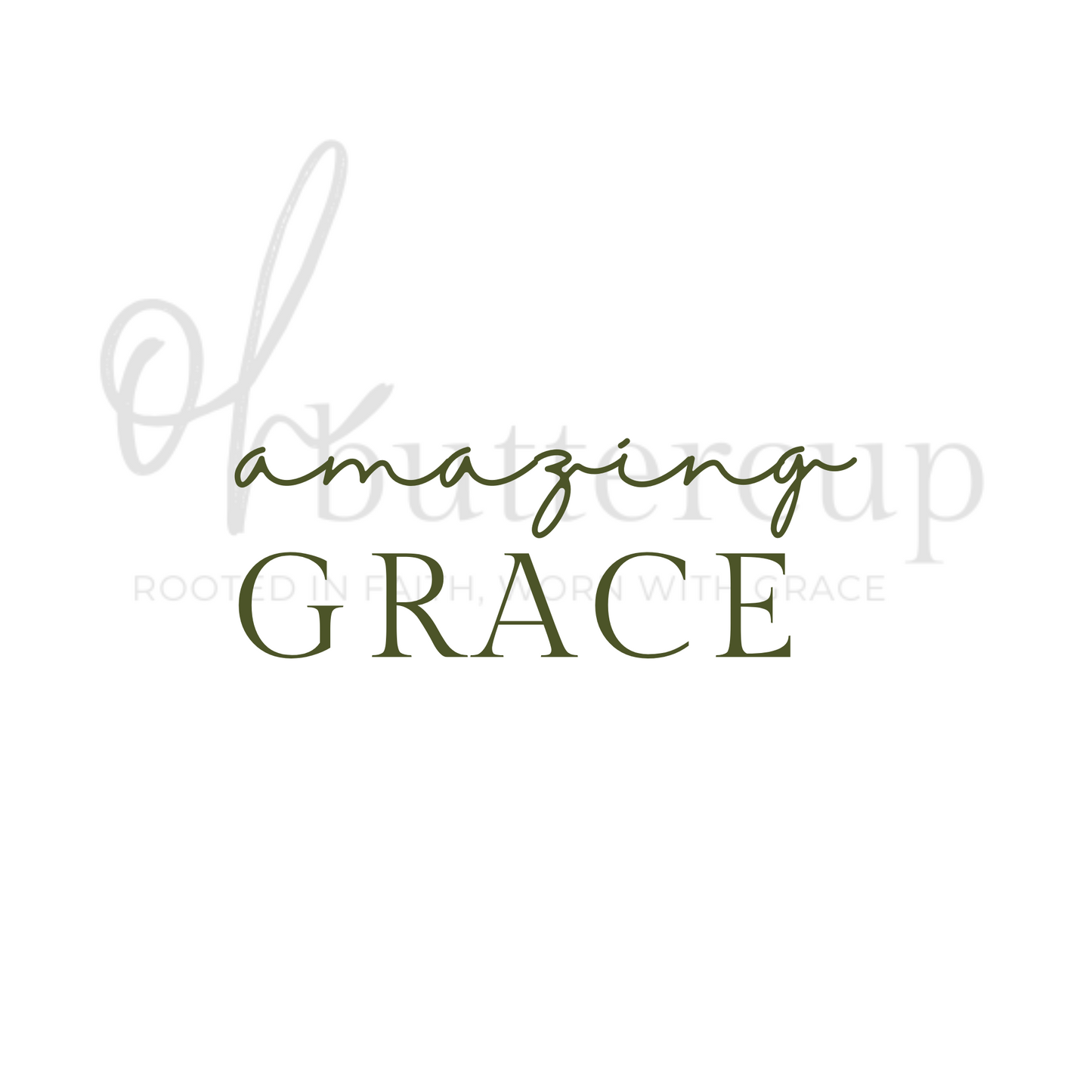 Amazing Grace - Green