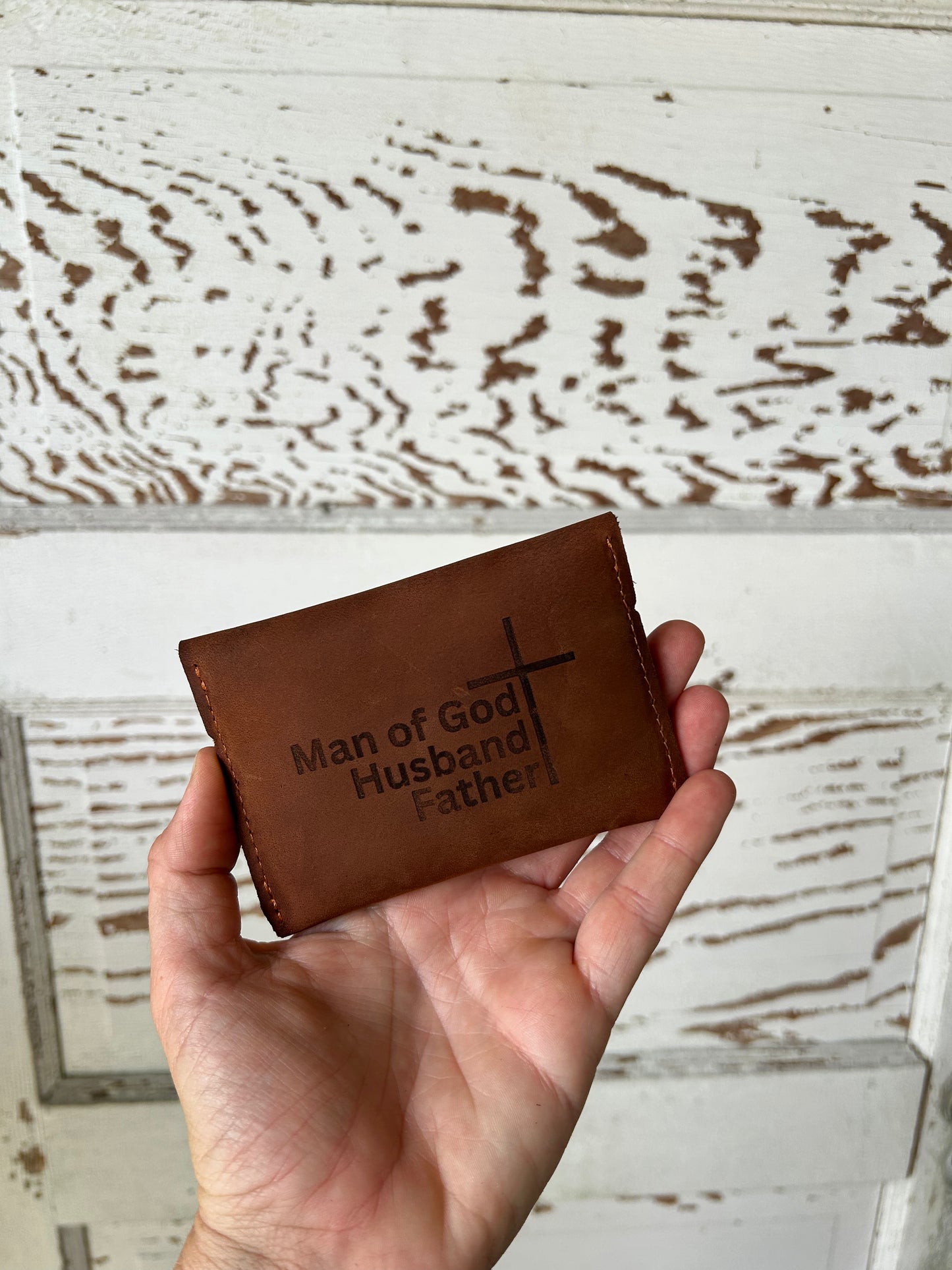 Leather Fold & Pocket Wallet
