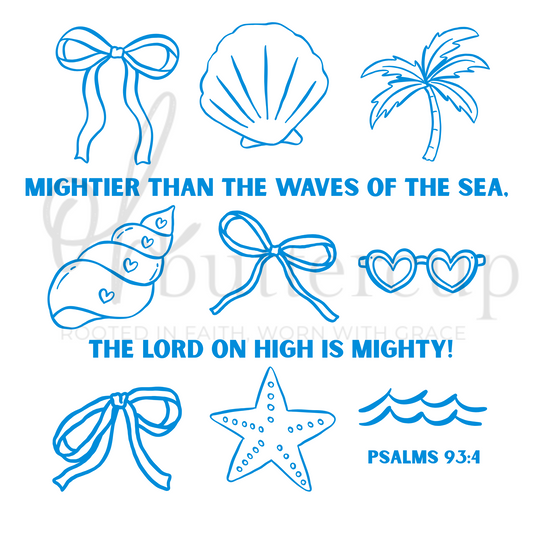 Mightier Than the Waves - Blue