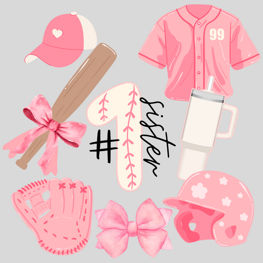 Baseball Sister - #1 Sister