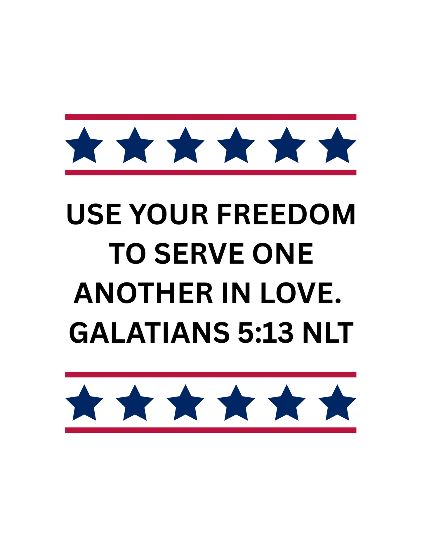 Fireworks - Galatians 5:13